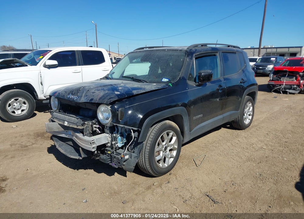 2016 JEEP RENEGADE LATITUDE VIN: ZACCJABT2GPD91700