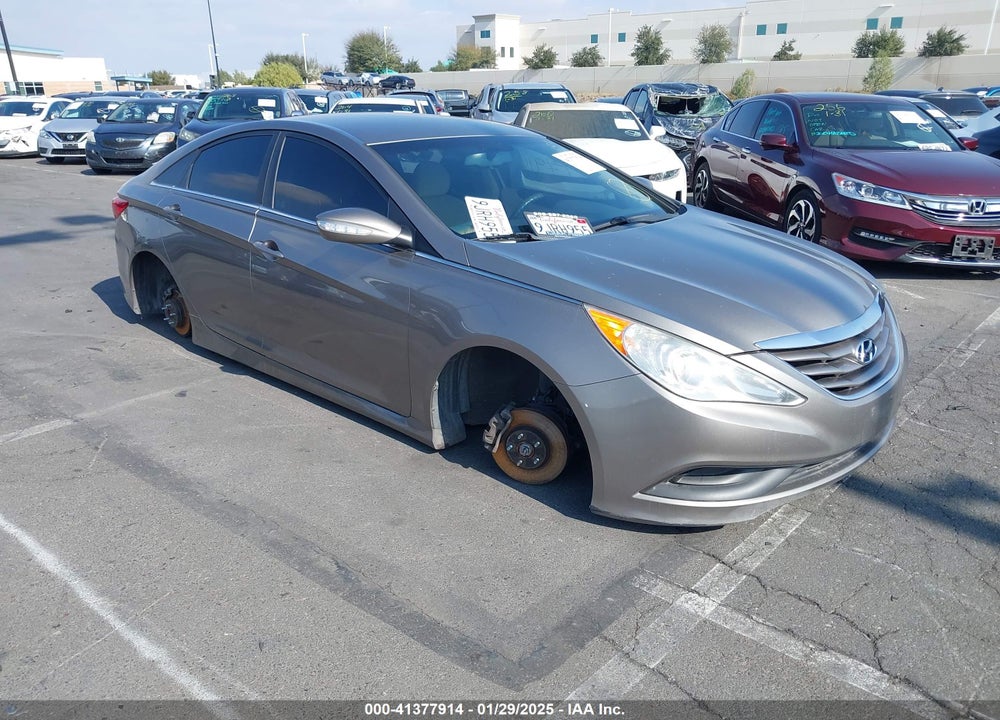 2014 HYUNDAI SONATA GLS VIN: 5NPEB4AC1EH833901