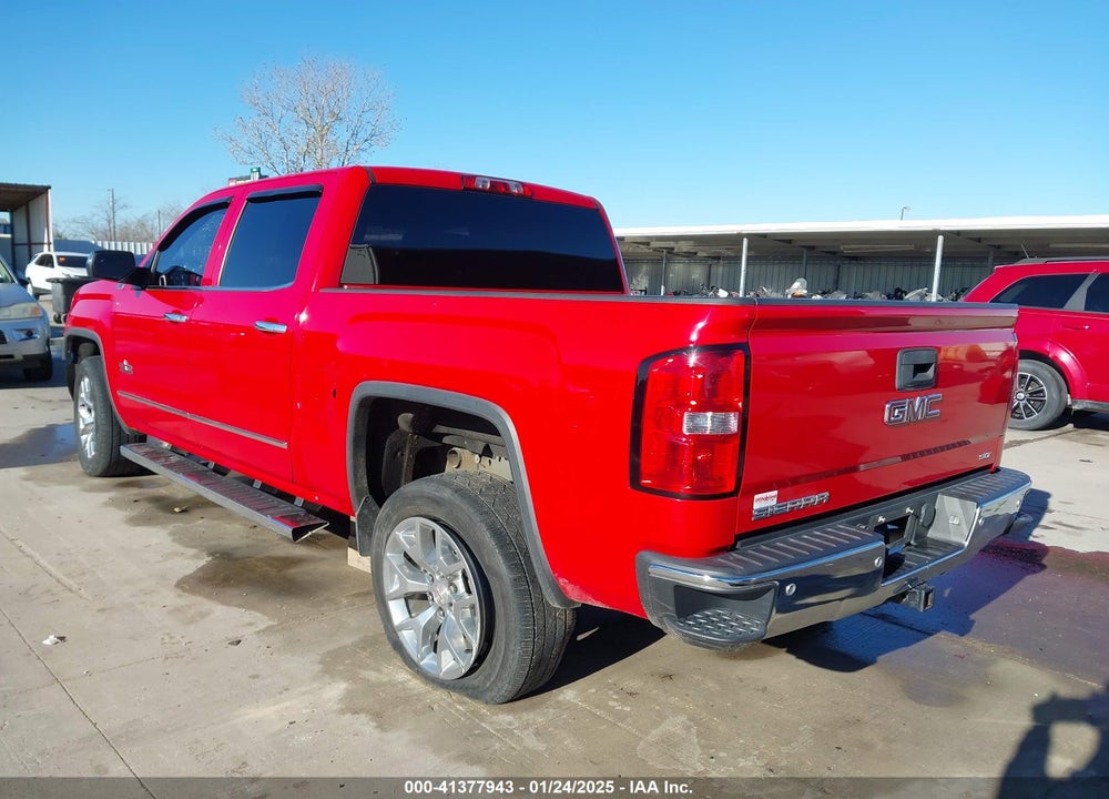 2015 GMC SIERRA 1500 SLT VIN: 3GTU2VEC8FG417348