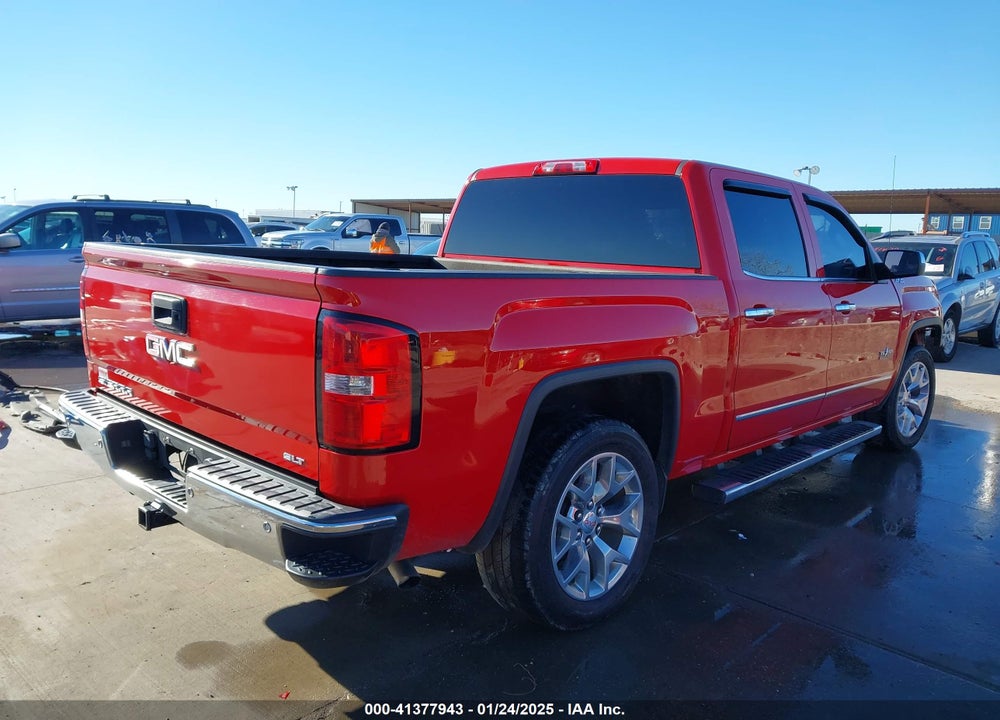 2015 GMC SIERRA 1500 SLT VIN: 3GTU2VEC8FG417348
