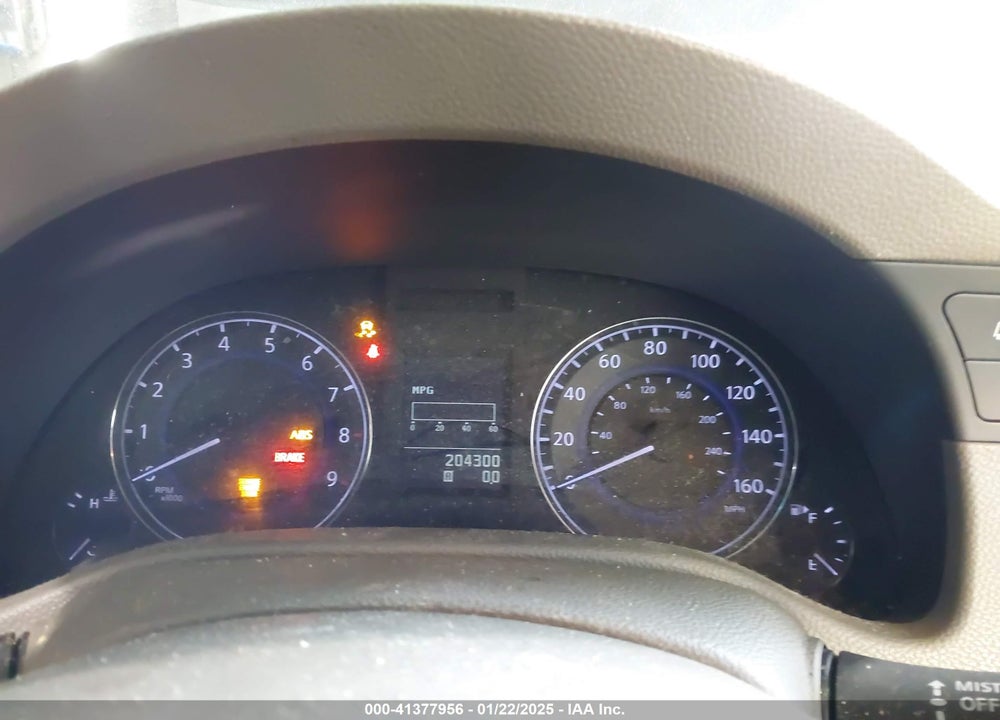 2011 INFINITI G37X VIN: JN1CV6AR4BM352432