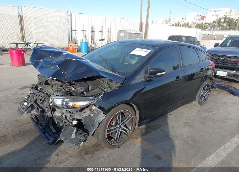 2018 FORD FOCUS ST VIN: 1FADP3L90JL260557