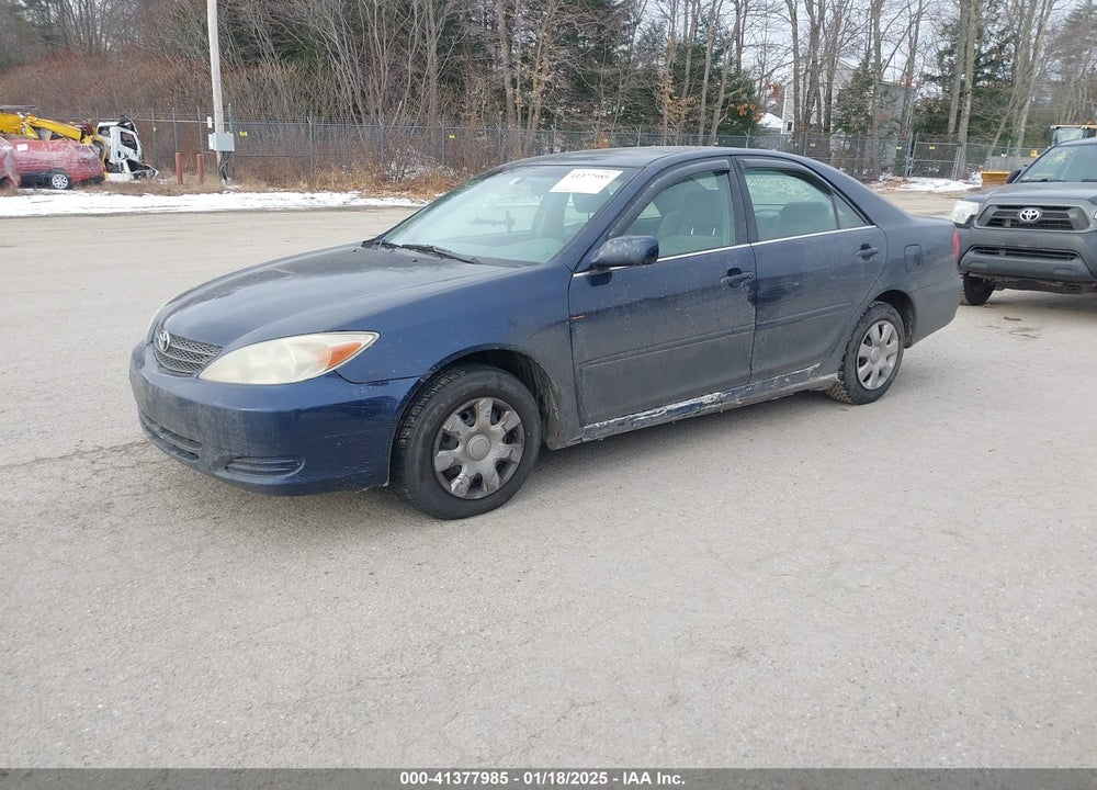 2004 TOYOTA CAMRY LE VIN: 4T1BE32K84U286054