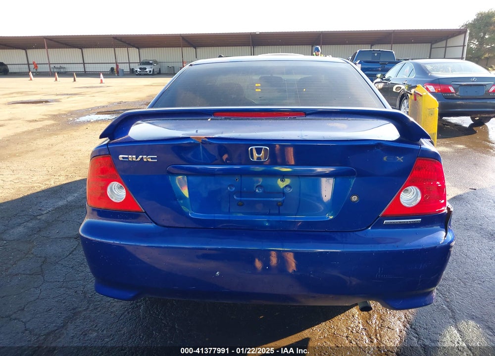 2005 HONDA CIVIC EX VIN: 1HGEM22915L057378