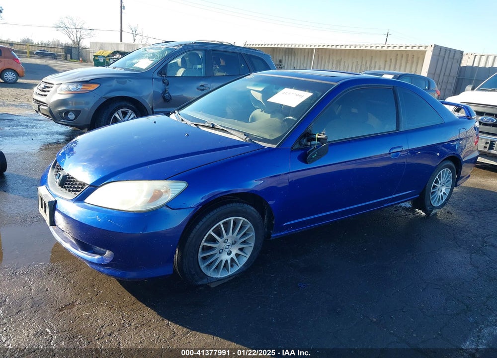 2005 HONDA CIVIC EX VIN: 1HGEM22915L057378