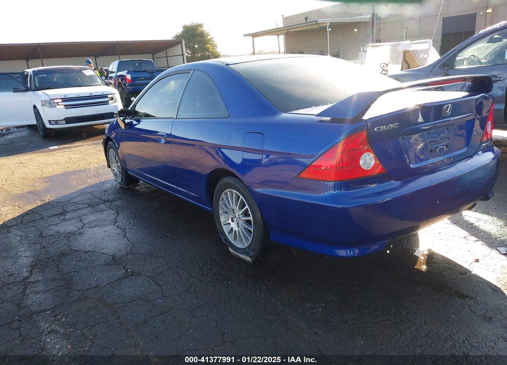 2005 HONDA CIVIC EX VIN: 1HGEM22915L057378