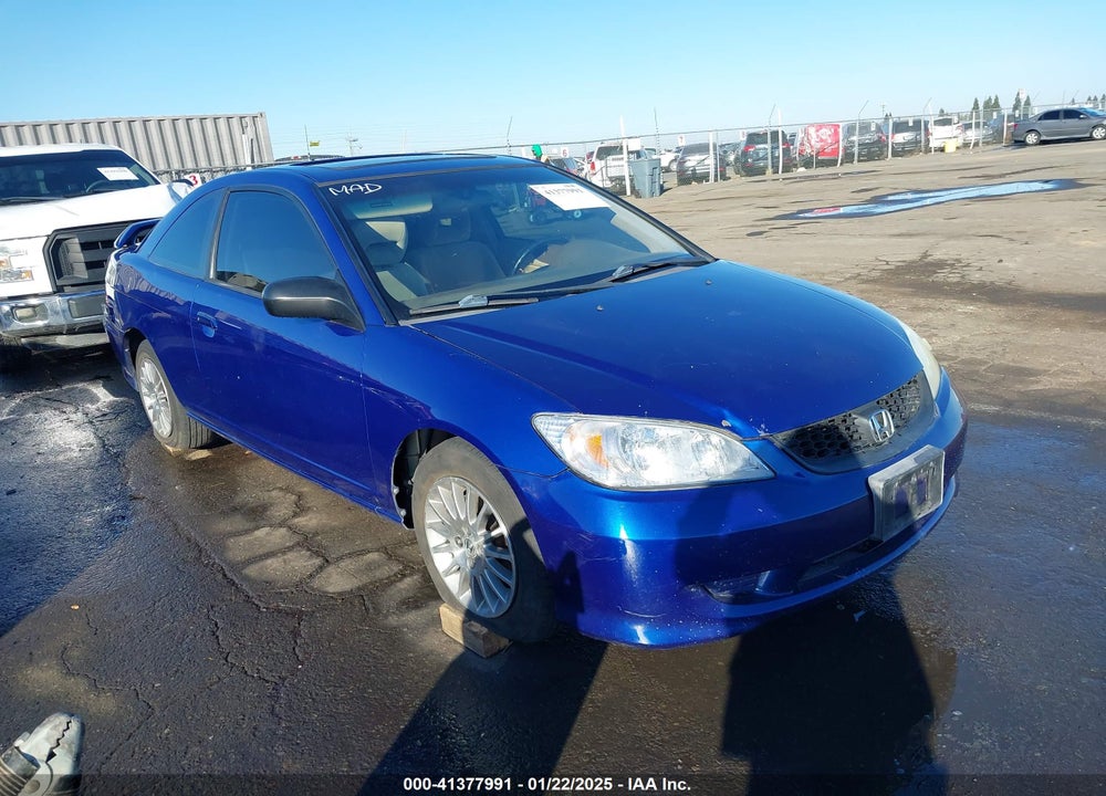 2005 HONDA CIVIC EX VIN: 1HGEM22915L057378