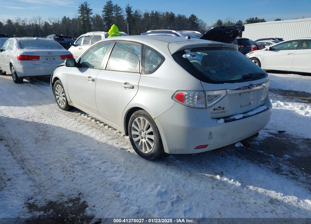 2009 SUBARU IMPREZA 2.5I VIN: JF1GH60649H808886