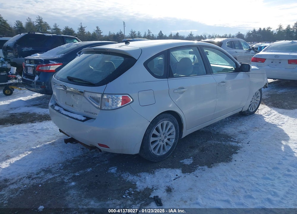 2009 SUBARU IMPREZA 2.5I VIN: JF1GH60649H808886