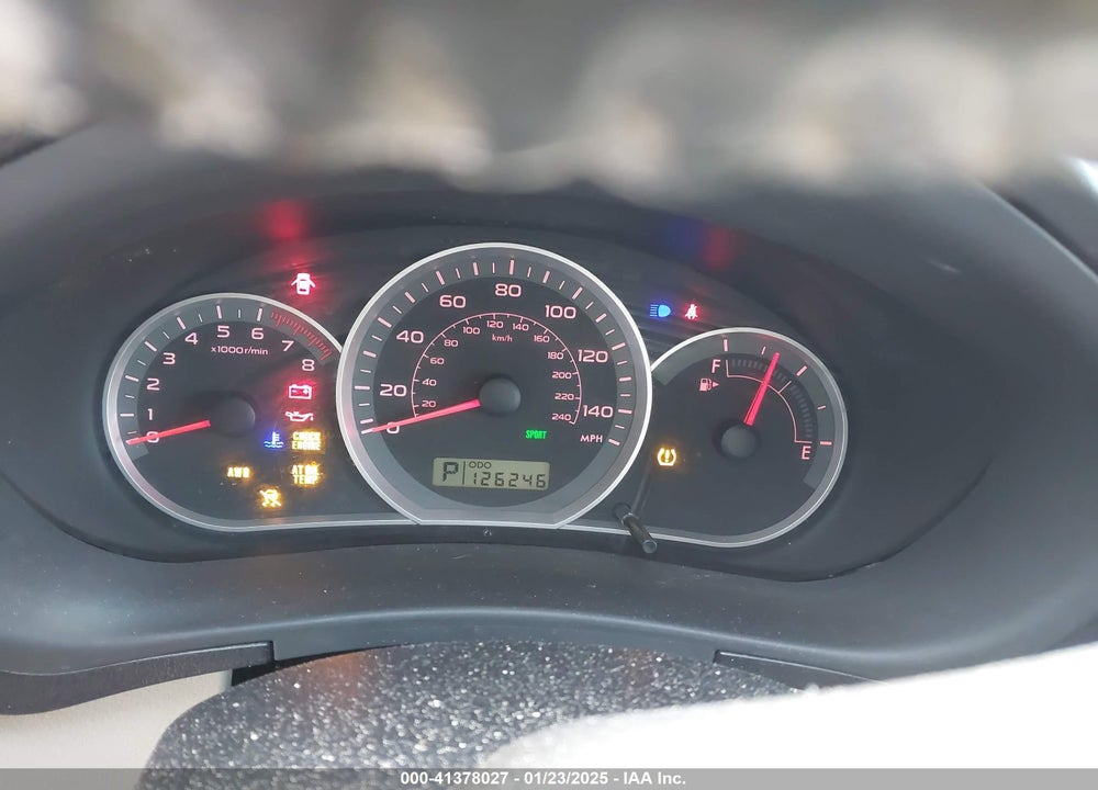 2009 SUBARU IMPREZA 2.5I VIN: JF1GH60649H808886