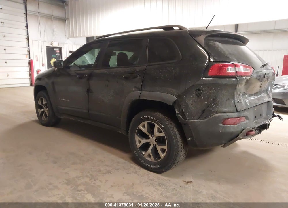 2015 JEEP CHEROKEE TRAILHAWK VIN: 1C4PJMBS9FW570036
