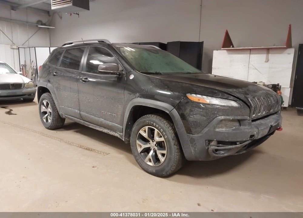 2015 JEEP CHEROKEE TRAILHAWK VIN: 1C4PJMBS9FW570036