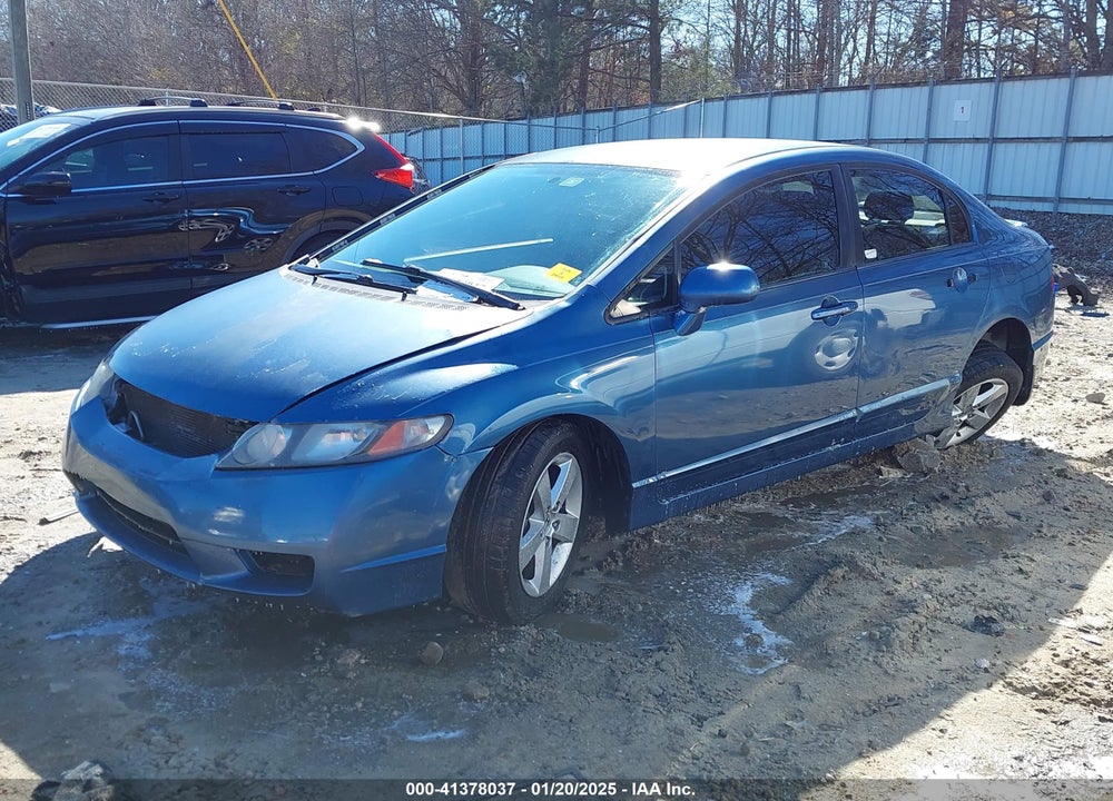 2009 HONDA CIVIC LX-S VIN: 2HGFA166X9H357155