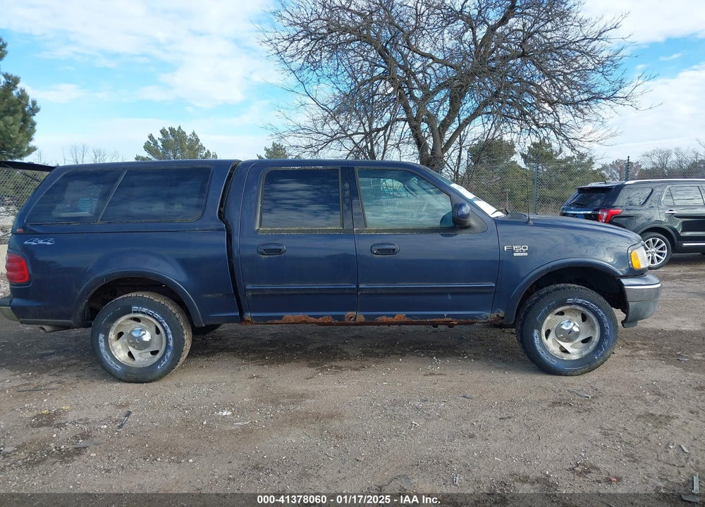 2003 FORD F-150 LARIAT/XLT VIN: 1FTRW08L83KD24892