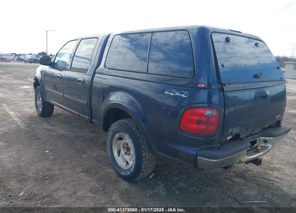 2003 FORD F-150 LARIAT/XLT VIN: 1FTRW08L83KD24892