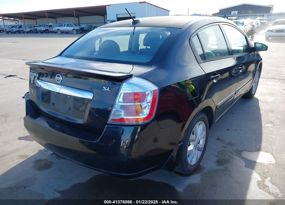 2012 NISSAN SENTRA VIN: 3N1AB6AP4CL666981