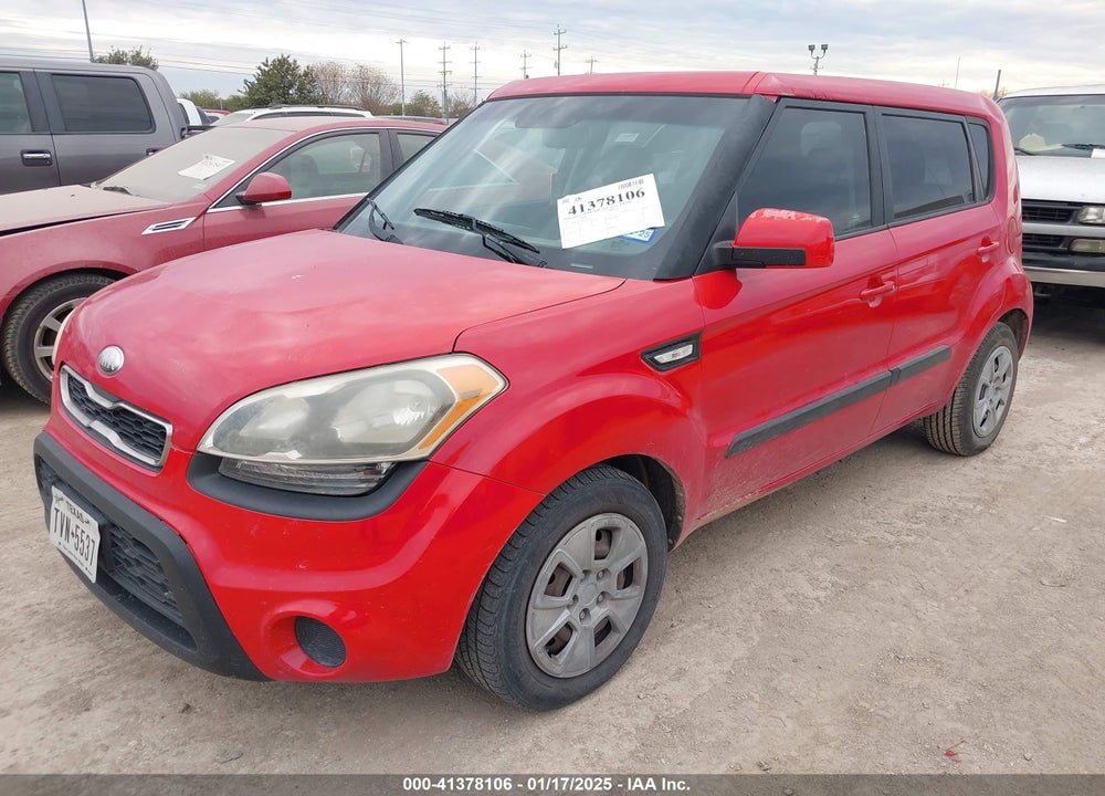 2013 KIA SOUL VIN: KNDJT2A5XD7590657