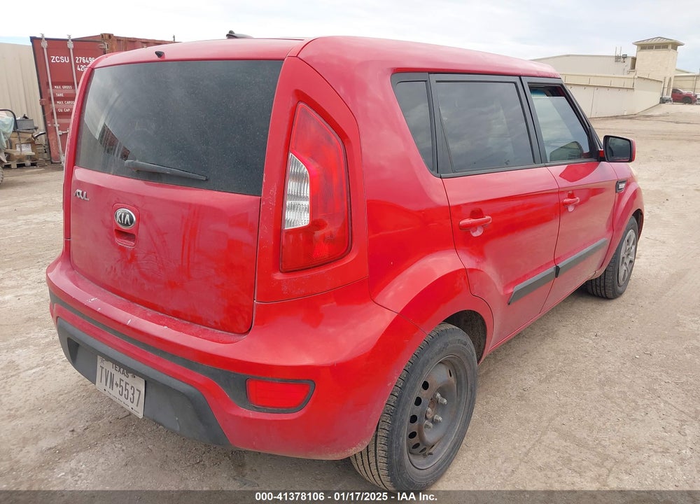 2013 KIA SOUL VIN: KNDJT2A5XD7590657