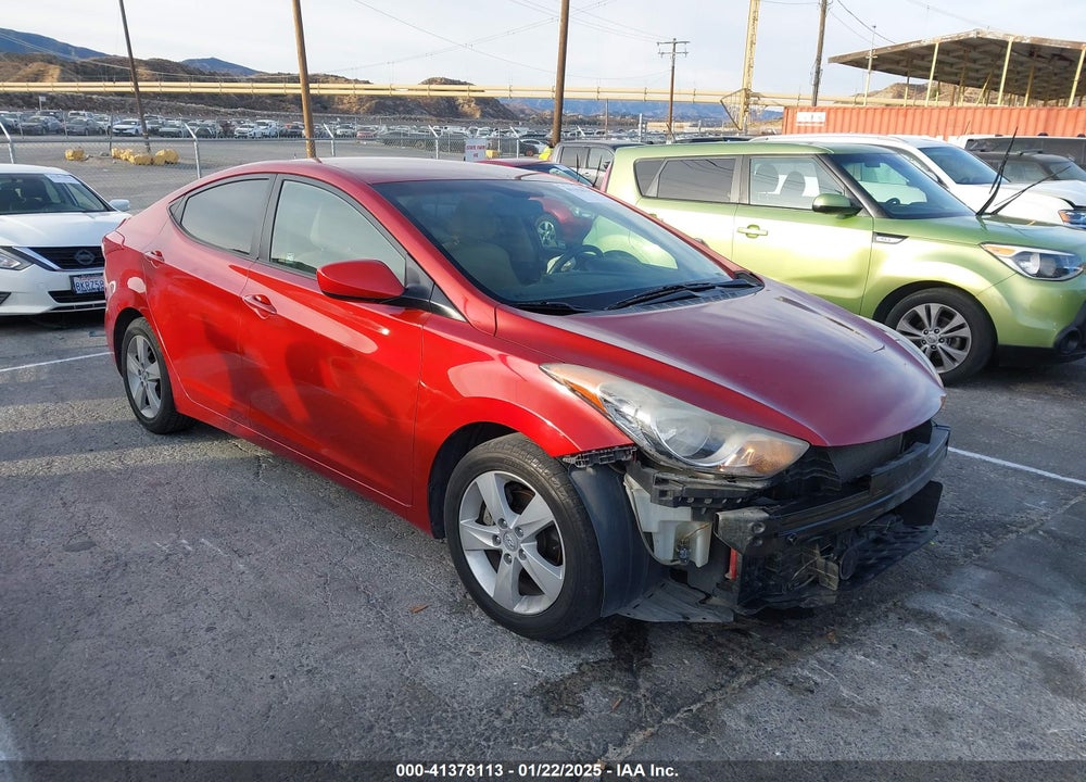 2011 HYUNDAI ELANTRA GLS (ULSAN PLANT) VIN: KMHDH4AEXBU155982