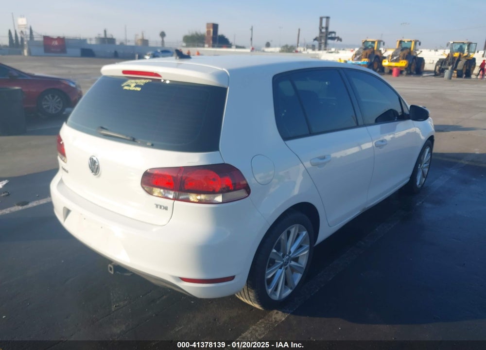 2012 VOLKSWAGEN GOLF VIN: WVWNM7AJXCW127432
