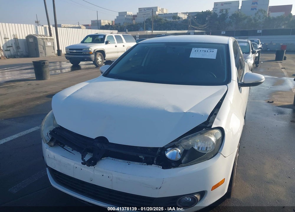 2012 VOLKSWAGEN GOLF VIN: WVWNM7AJXCW127432
