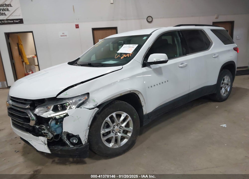2019 CHEVROLET TRAVERSE 1LT VIN: 1GNERGKW6KJ302645