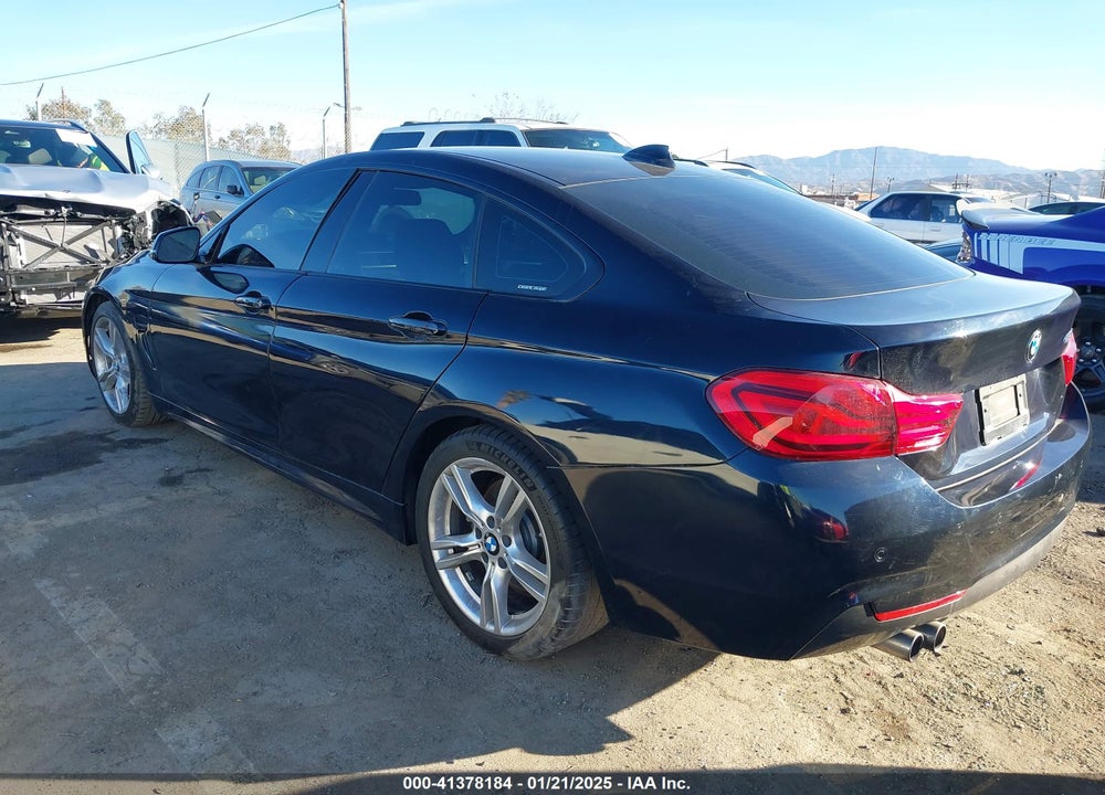 2019 BMW 430I GRAN COUPE VIN: WBA4J1C50KBM16856