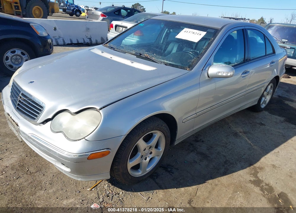 2001 MERCEDES-BENZ C 240 VIN: WDBRF61J41F085292