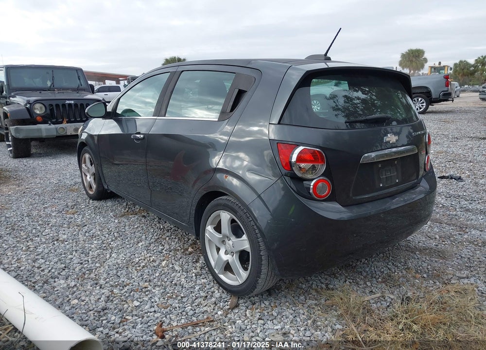 2016 CHEVROLET SONIC VIN: 1G1JE6SB6G4153761
