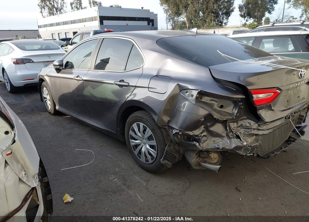 2020 TOYOTA CAMRY LE HYBRID VIN: 4T1C31AK7LU019468