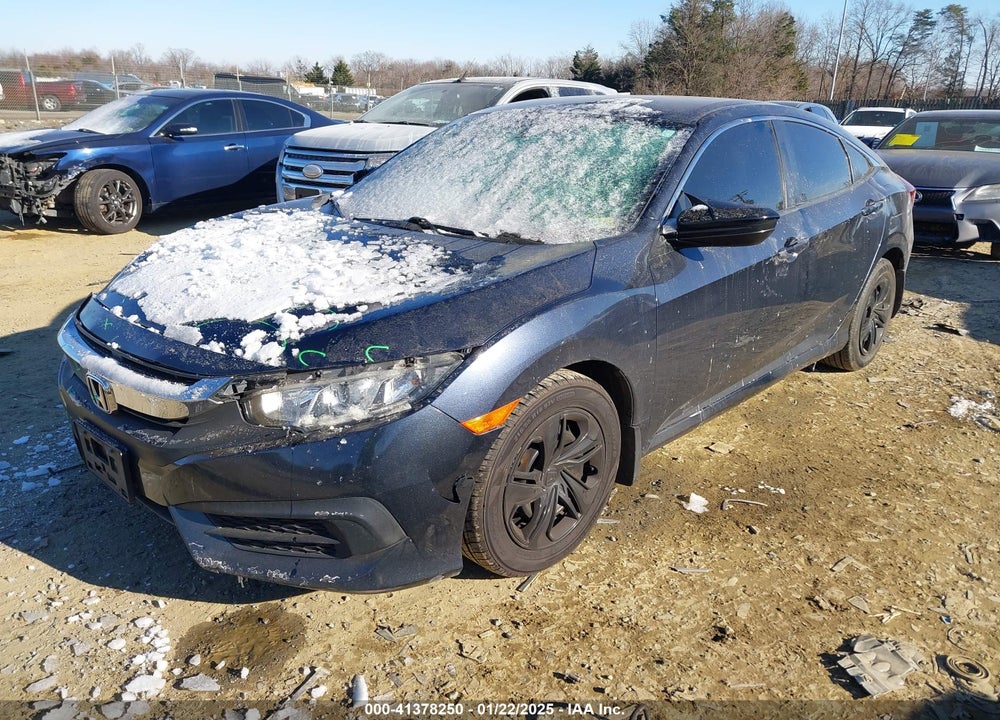2016 HONDA CIVIC LX VIN: 19XFC2F55GE242980