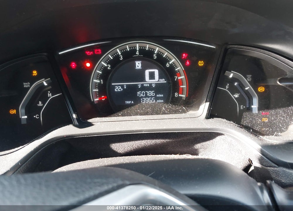 2016 HONDA CIVIC LX VIN: 19XFC2F55GE242980