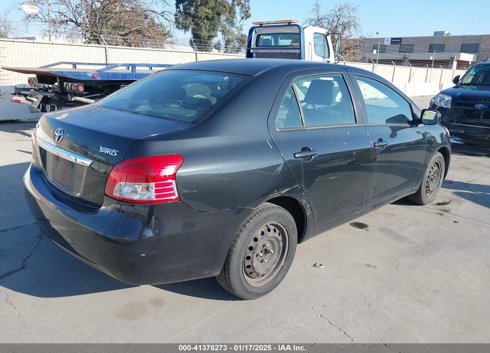 2010 TOYOTA YARIS VIN: JTDBT4K37A1366600