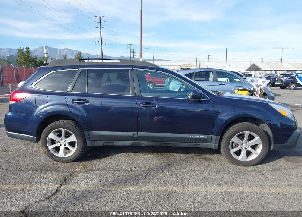 2013 SUBARU OUTBACK 2.5I PREMIUM VIN: 4S4BRBBC7D3275446