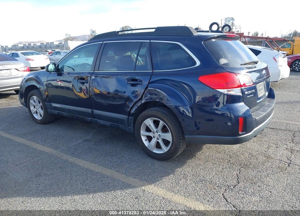 2013 SUBARU OUTBACK 2.5I PREMIUM VIN: 4S4BRBBC7D3275446
