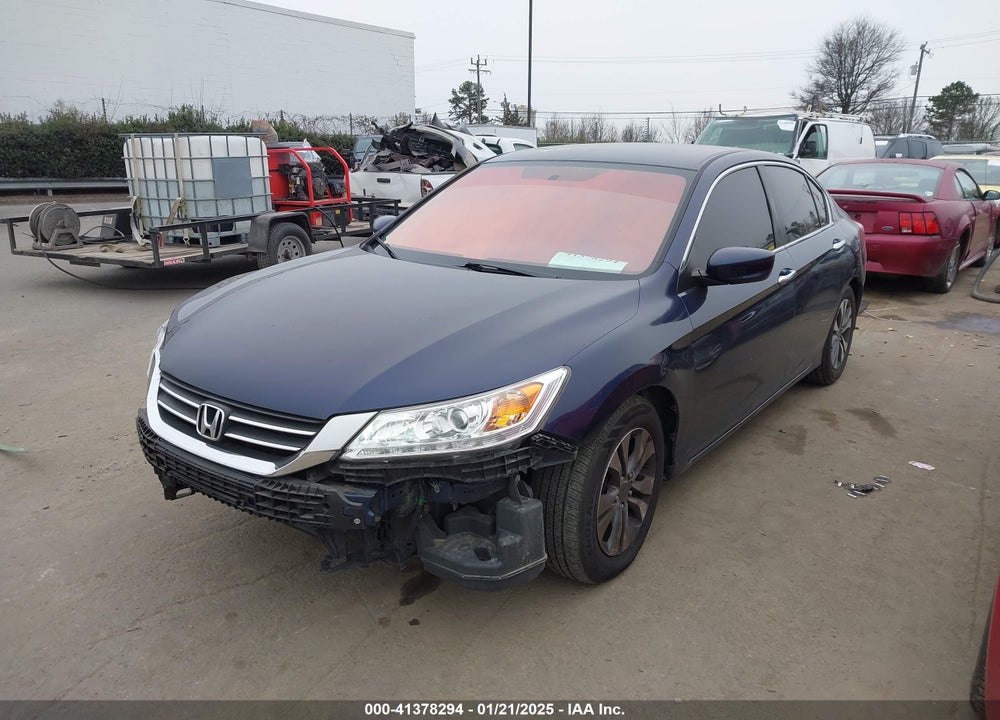 2013 HONDA ACCORD LX VIN: 1HGCR2F33DA109781