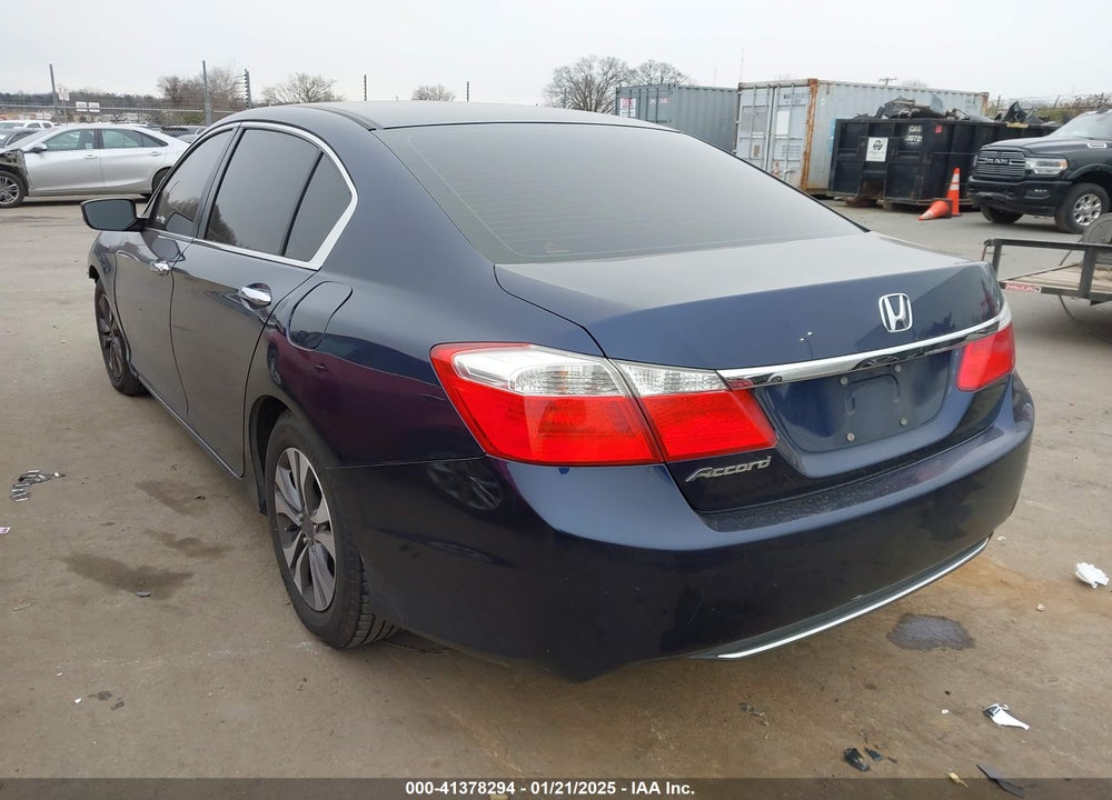 2013 HONDA ACCORD LX VIN: 1HGCR2F33DA109781