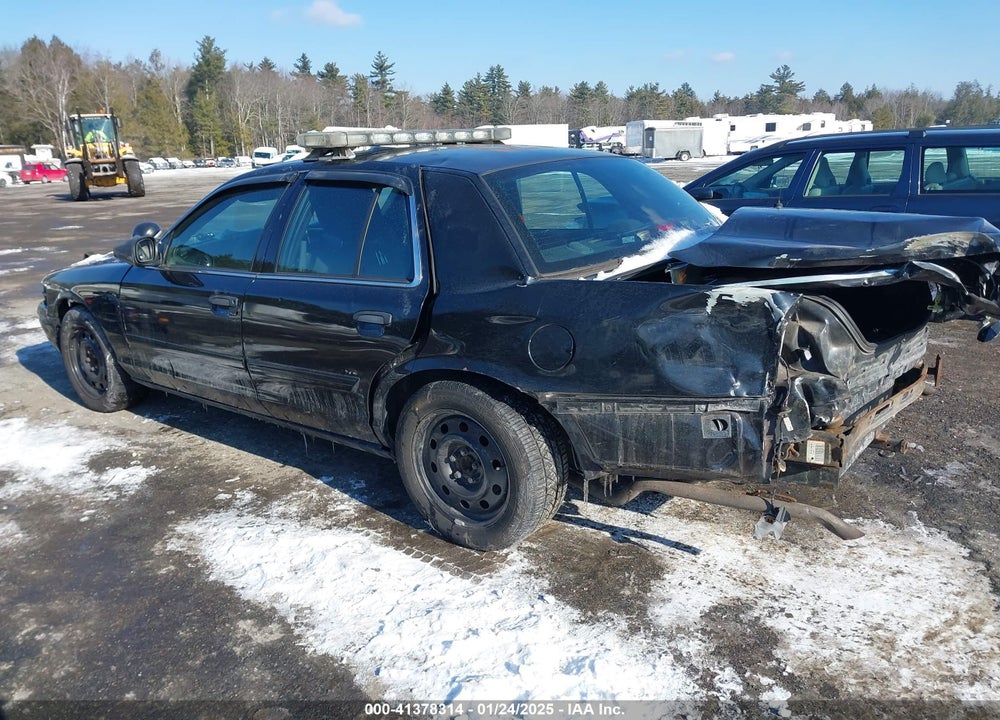 2011 FORD CROWN VICTORIA POLICE INTERCEPTOR VIN: 2FABP7BV1BX172280
