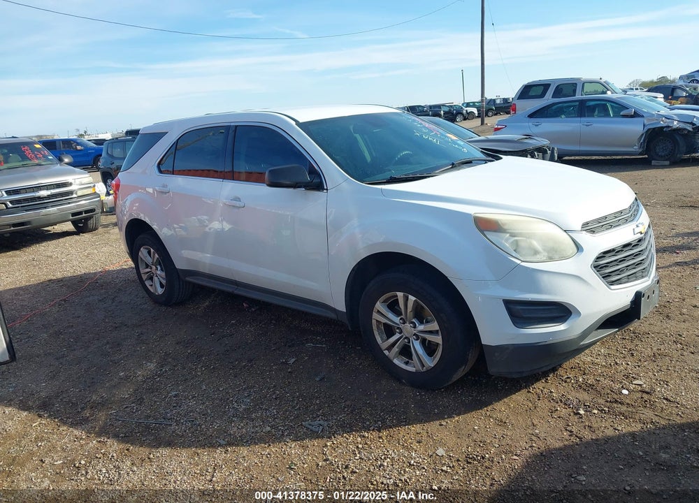 2016 CHEVROLET EQUINOX LS VIN: 2GNALBEKXG1147434