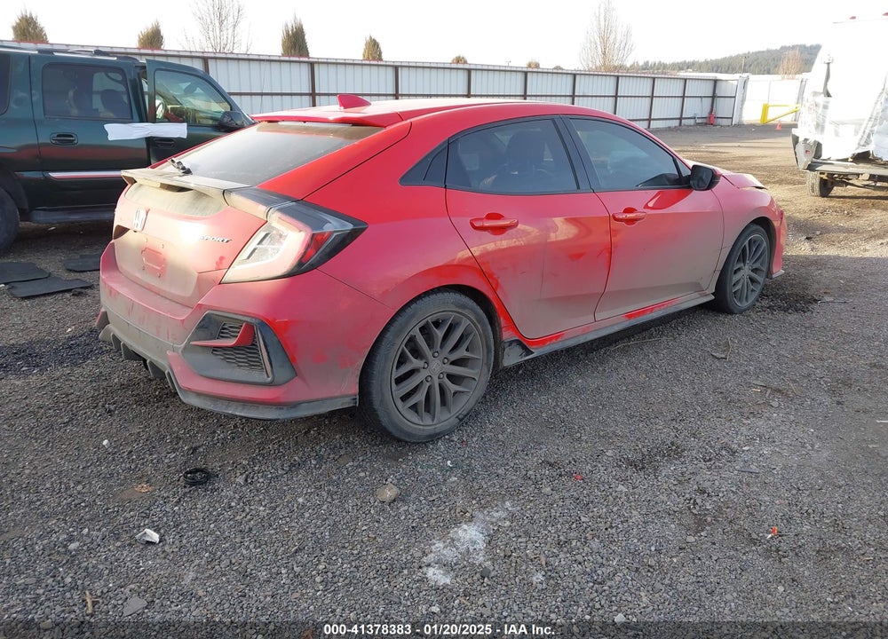 2021 HONDA CIVIC VIN: SHHFK7H40MU402322