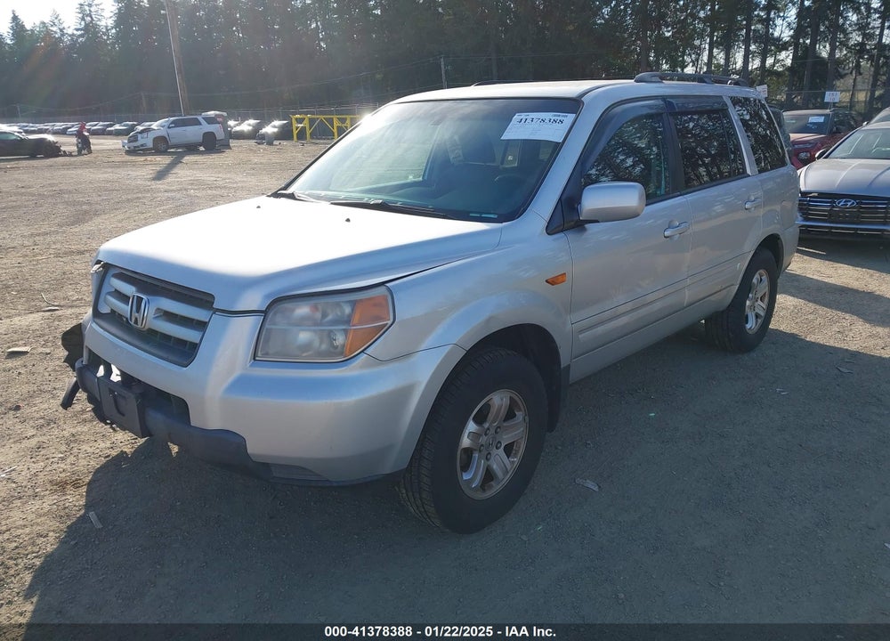 2008 HONDA PILOT VP VIN: 5FNYF18218B024284