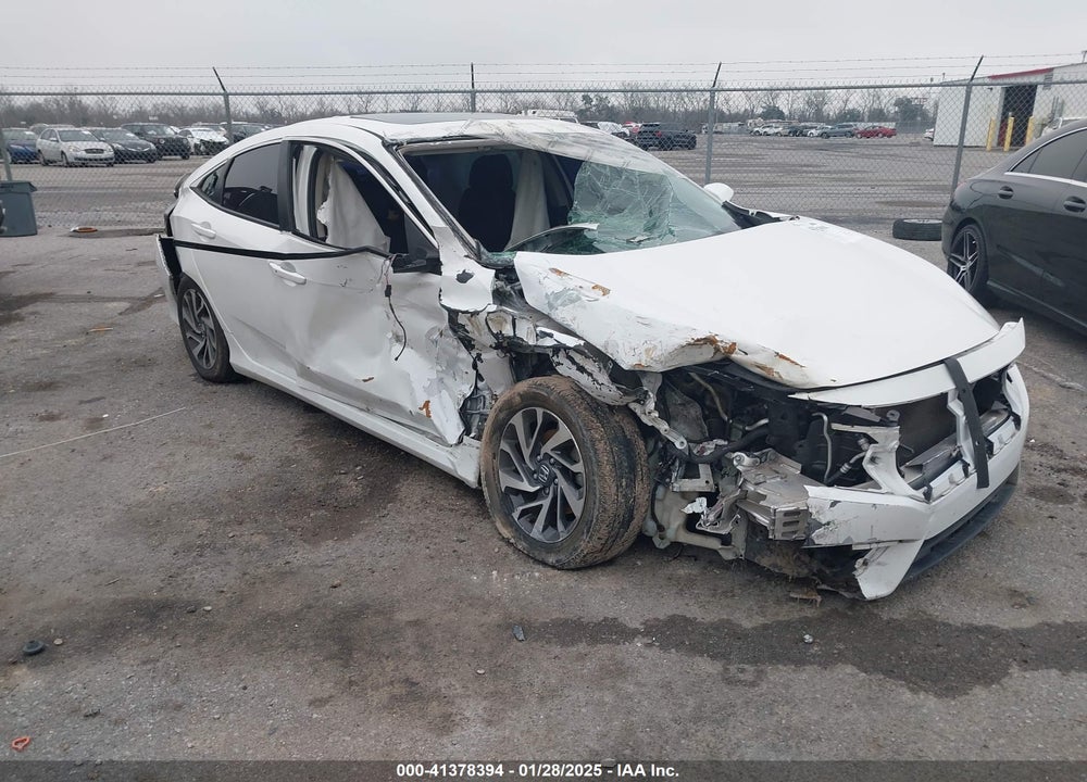 2017 HONDA CIVIC VIN: 19XFC2F76HE202376