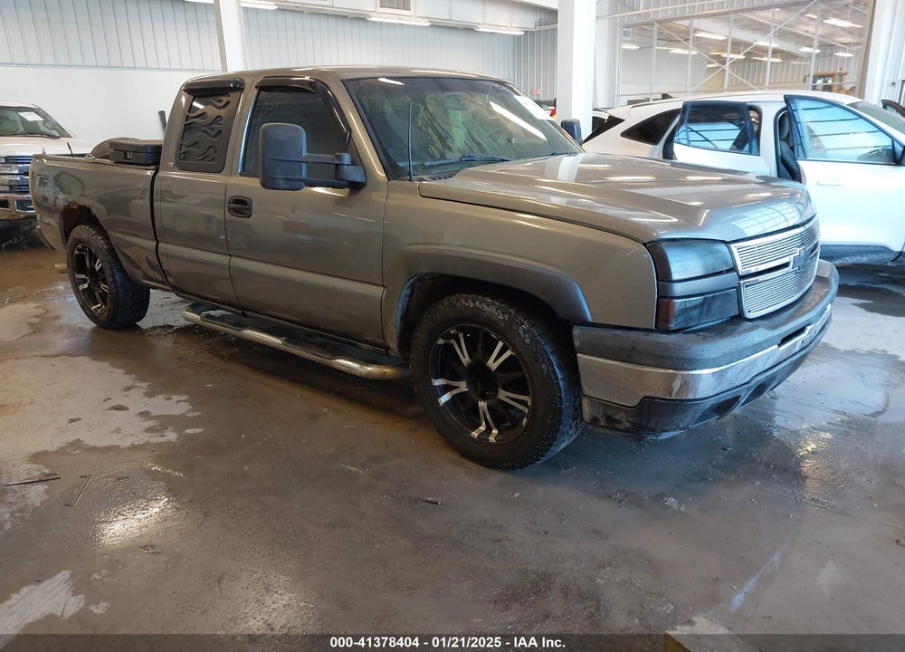 2006 CHEVROLET SILVERADO 1500 WORK TRUCK VIN: 1GCEC19X76Z300027