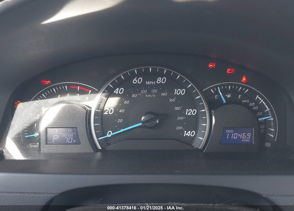 2013 TOYOTA CAMRY VIN: 4T1BF1FK6DU705563