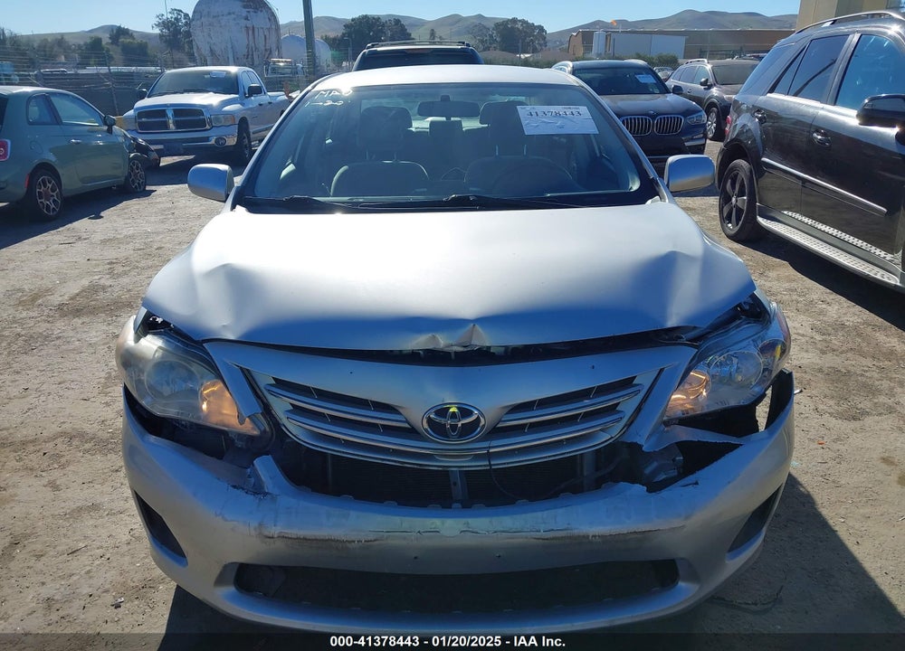 2013 TOYOTA COROLLA LE VIN: 2T1BU4EE7DC006950