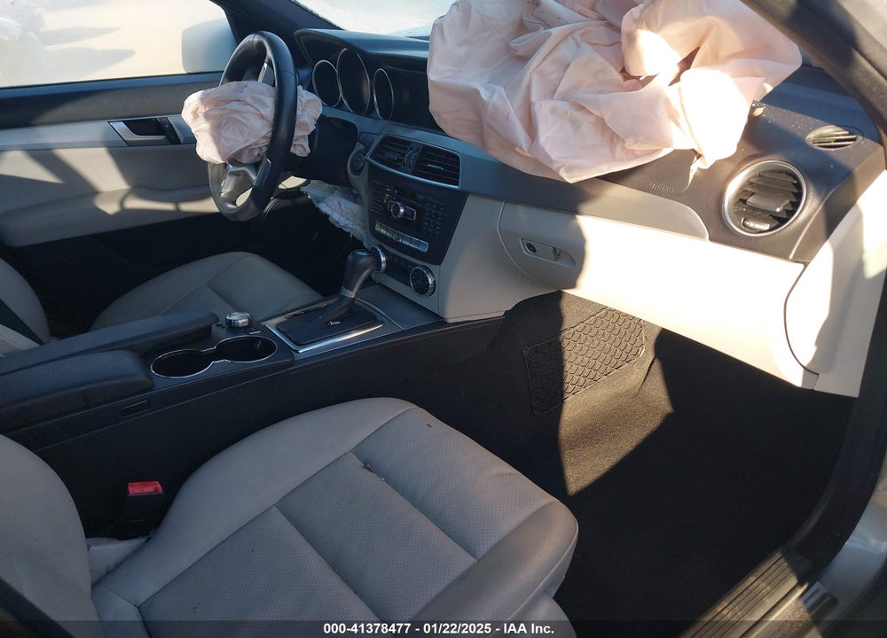 2012 MERCEDES-BENZ C VIN: WDDGF4HB9CR193796