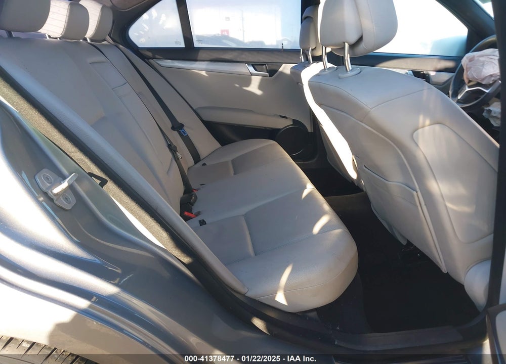 2012 MERCEDES-BENZ C VIN: WDDGF4HB9CR193796