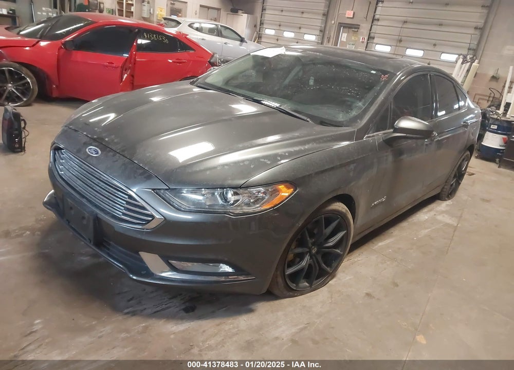 2017 FORD FUSION HYBRID VIN: 3FA6P0LU4HR235023