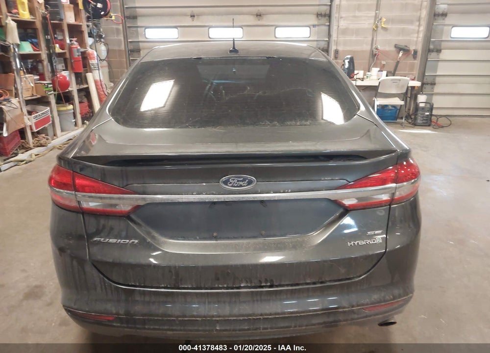 2017 FORD FUSION HYBRID VIN: 3FA6P0LU4HR235023