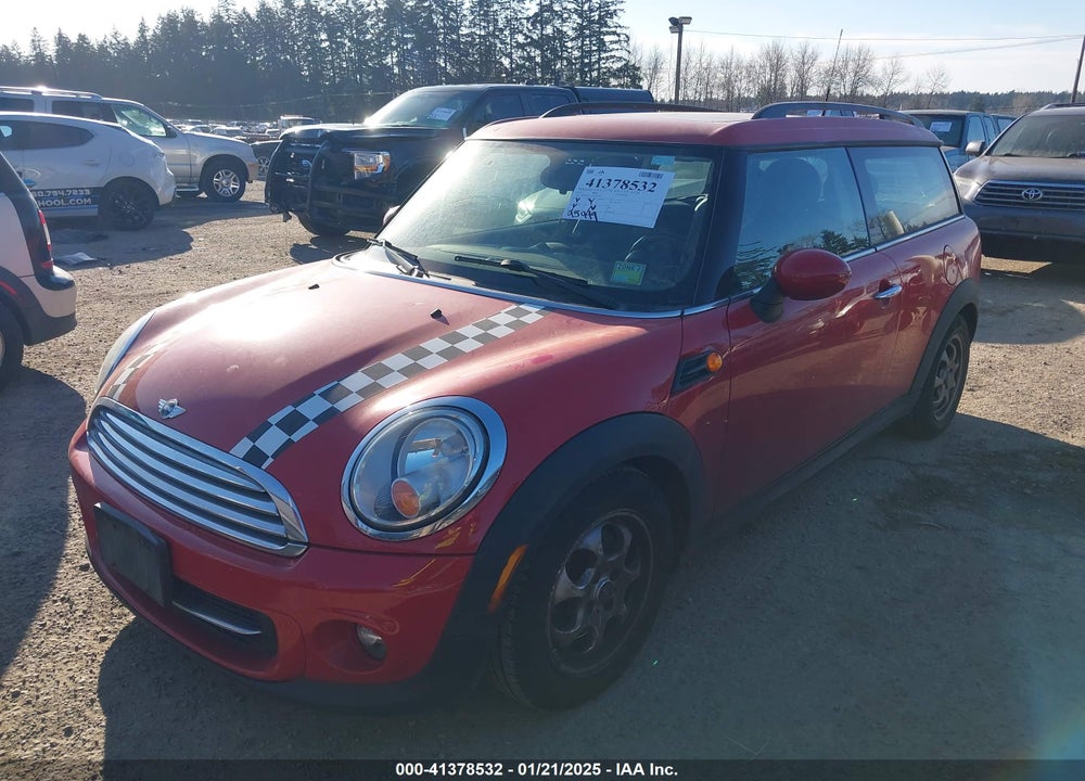 2012 MINI COOPER VIN: WMWZF3C54CT189265